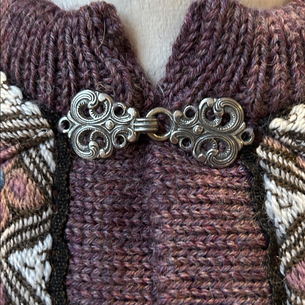 Vintage Dale of Norway Wool Cardigan Sweater size M - Picture 5 of 9
